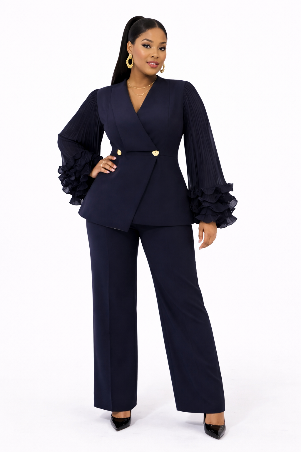 Ensemble Élégance Royale – Navy