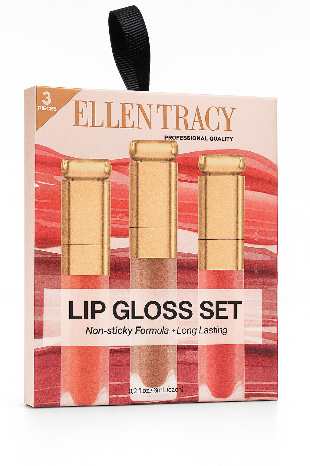 ELLEN TRACY – Lip Gloss Set (3 pièces)