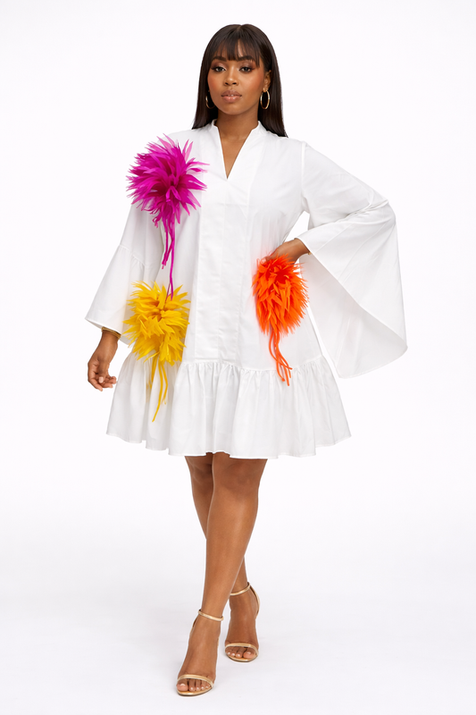 Robe Chic Florale Multicolore – Collection Statement