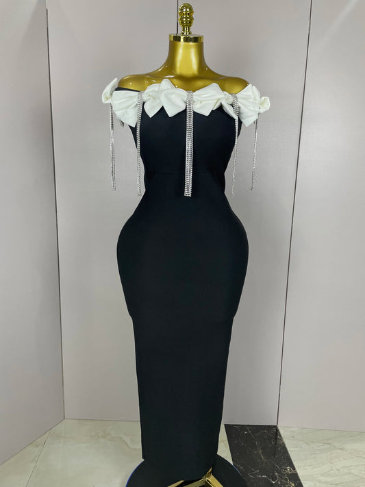 Robe Malsa Élégance Cristal