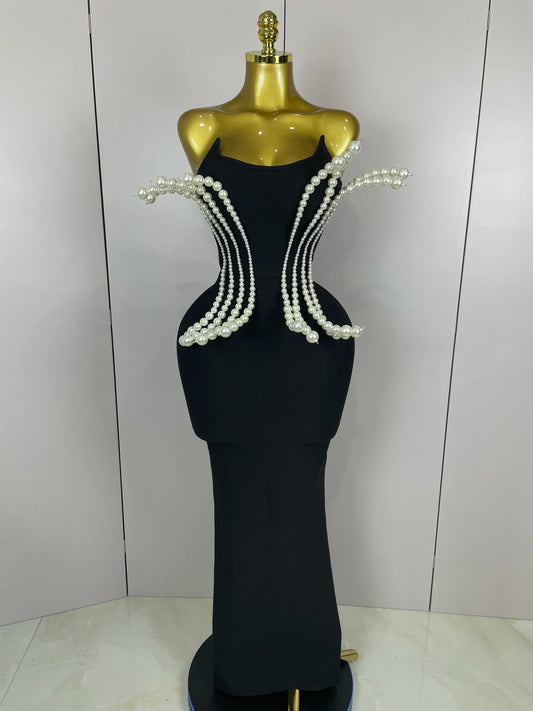 Robe Malsa Perla Couture